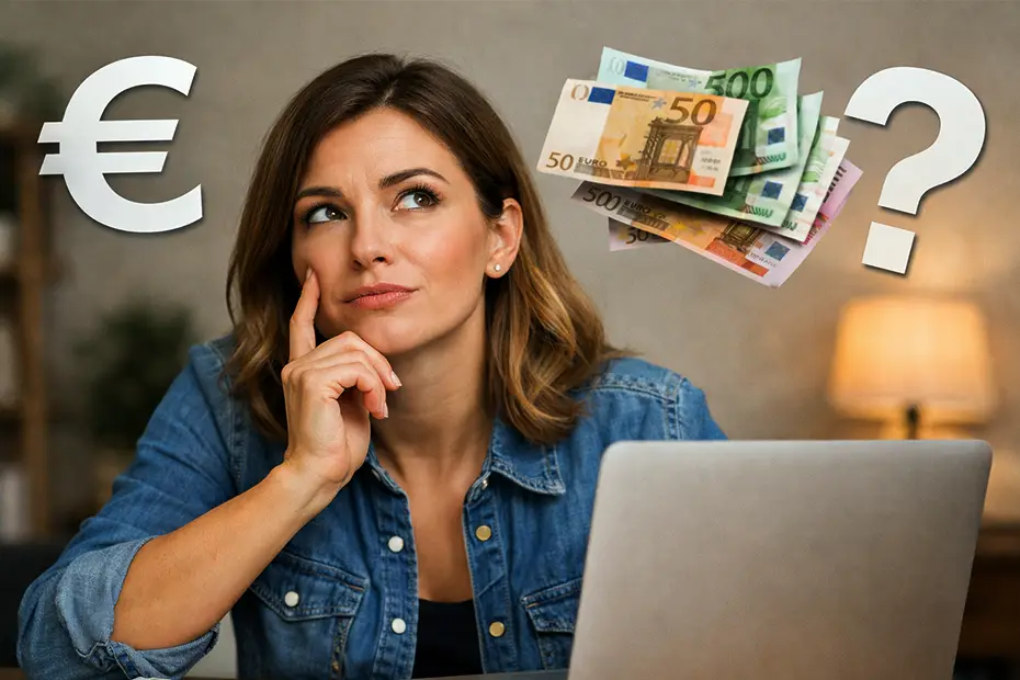 Personne adulte s’interrogeant sur le coût de l’attente en informatique devant un ordinateur - AMS Formation